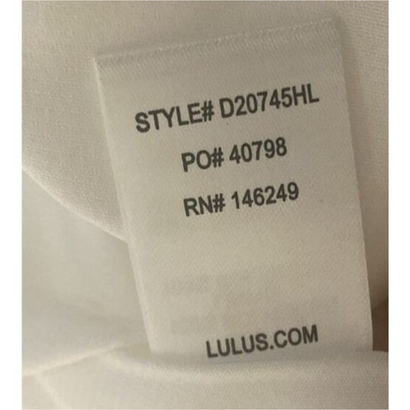 Lulus Seeing Chic Blue Ivory White Fit & Flare Dress Size XS - Picture 5 of 8